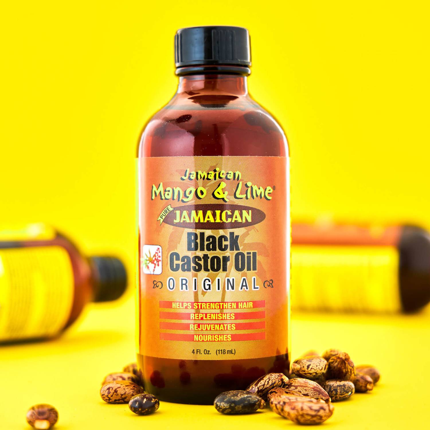 Jamaican Mango & Lime Black Castor Oil Original 118ml