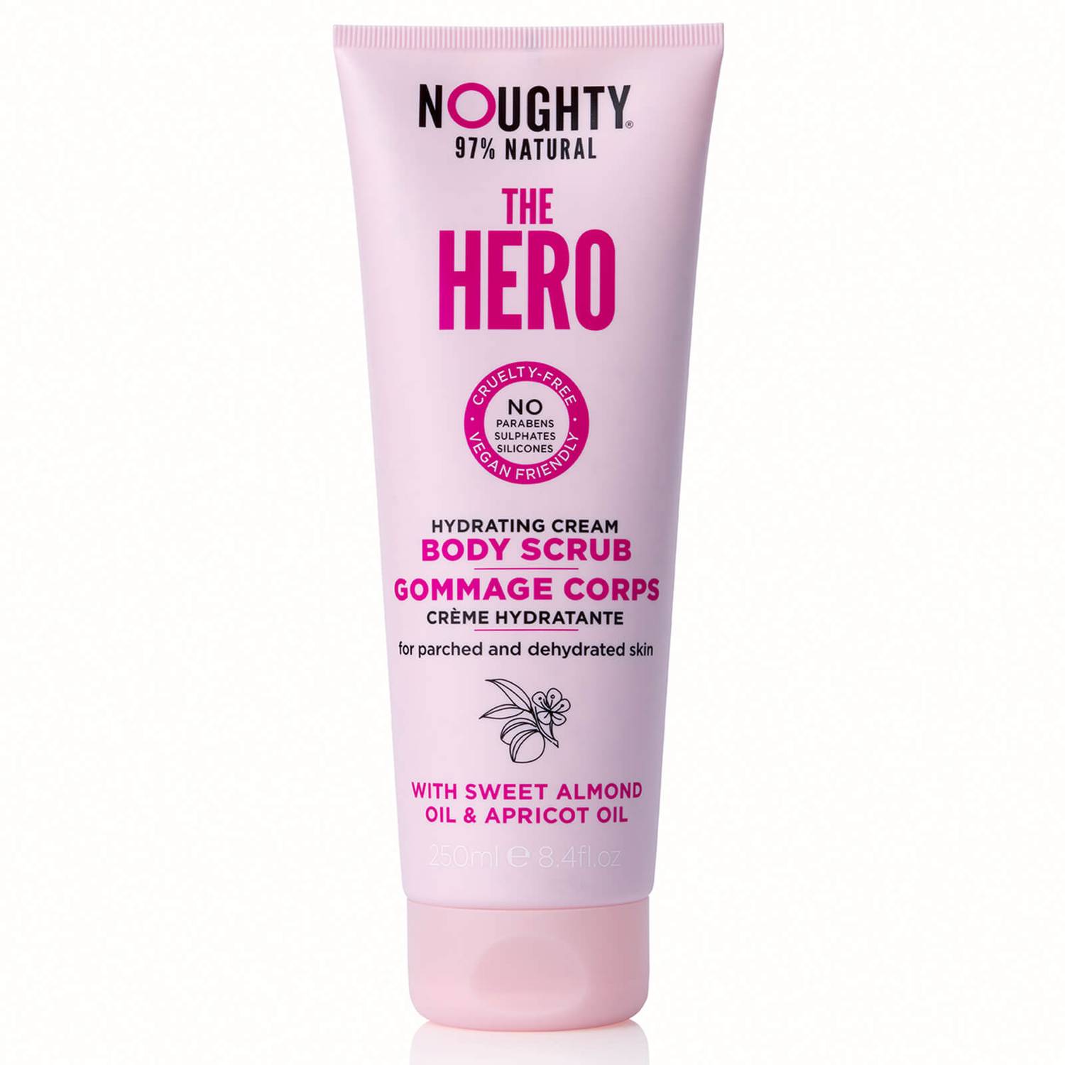 Noughty The Hero Body Scrub 250ml