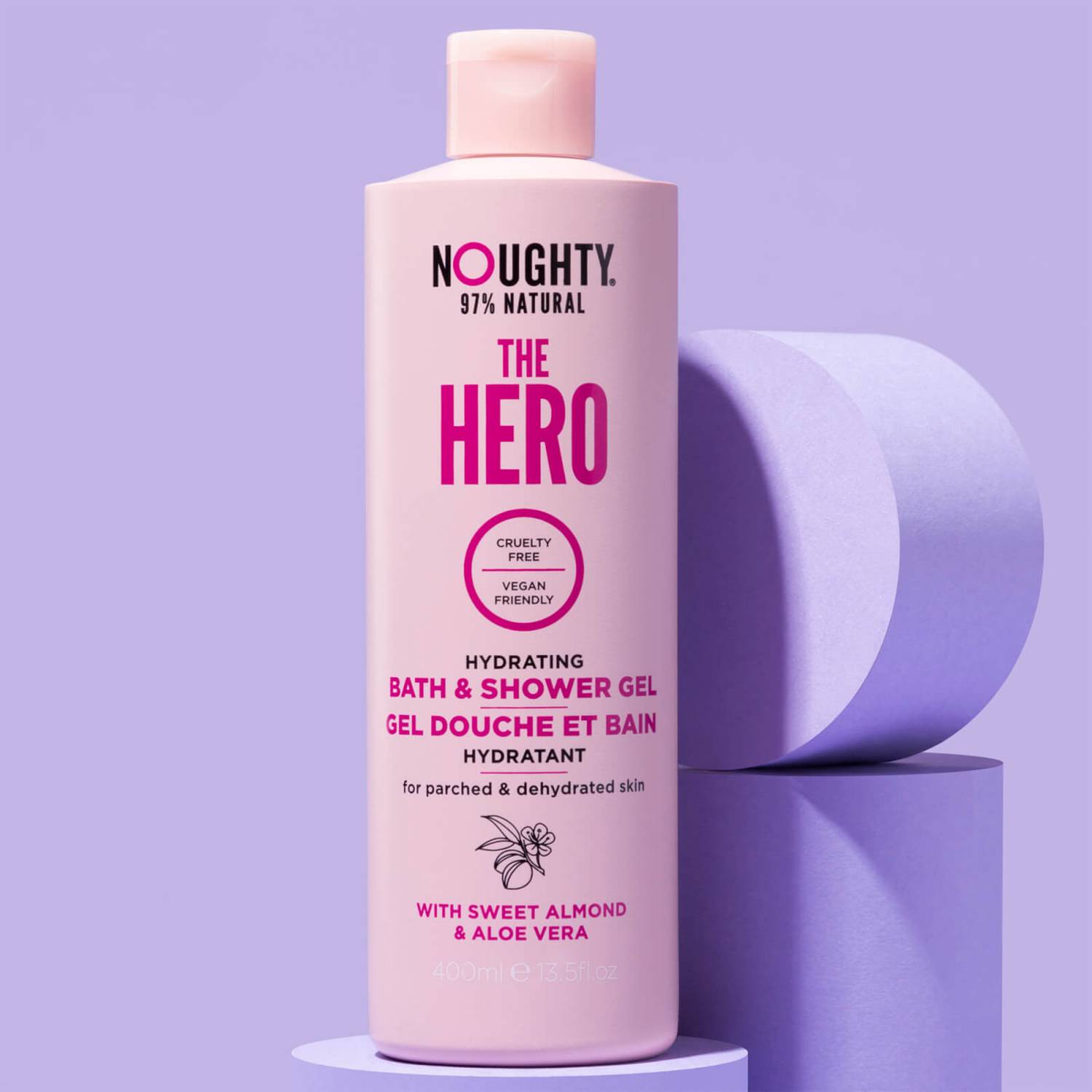 Noughty The Hero Bath and Shower Gel 400ml