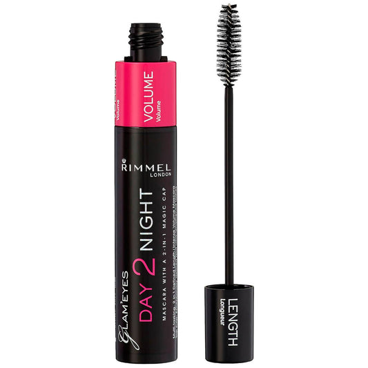 Rimmel London Day 2 Night Mascara - 01 - Black, 9.5ml