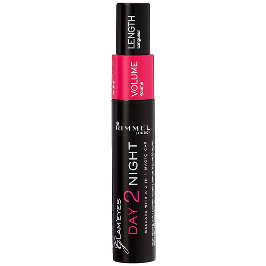 Rimmel London Day 2 Night Mascara - 01 - Black, 9.5ml