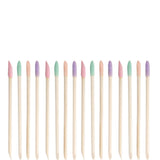 brushworks Cuticle Crystal Sticks (16 Pack)