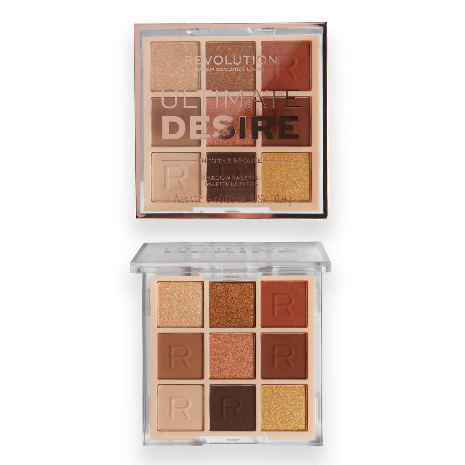 Makeup Revolution Ultimate Desire Shadow - Palette Into the Bronze