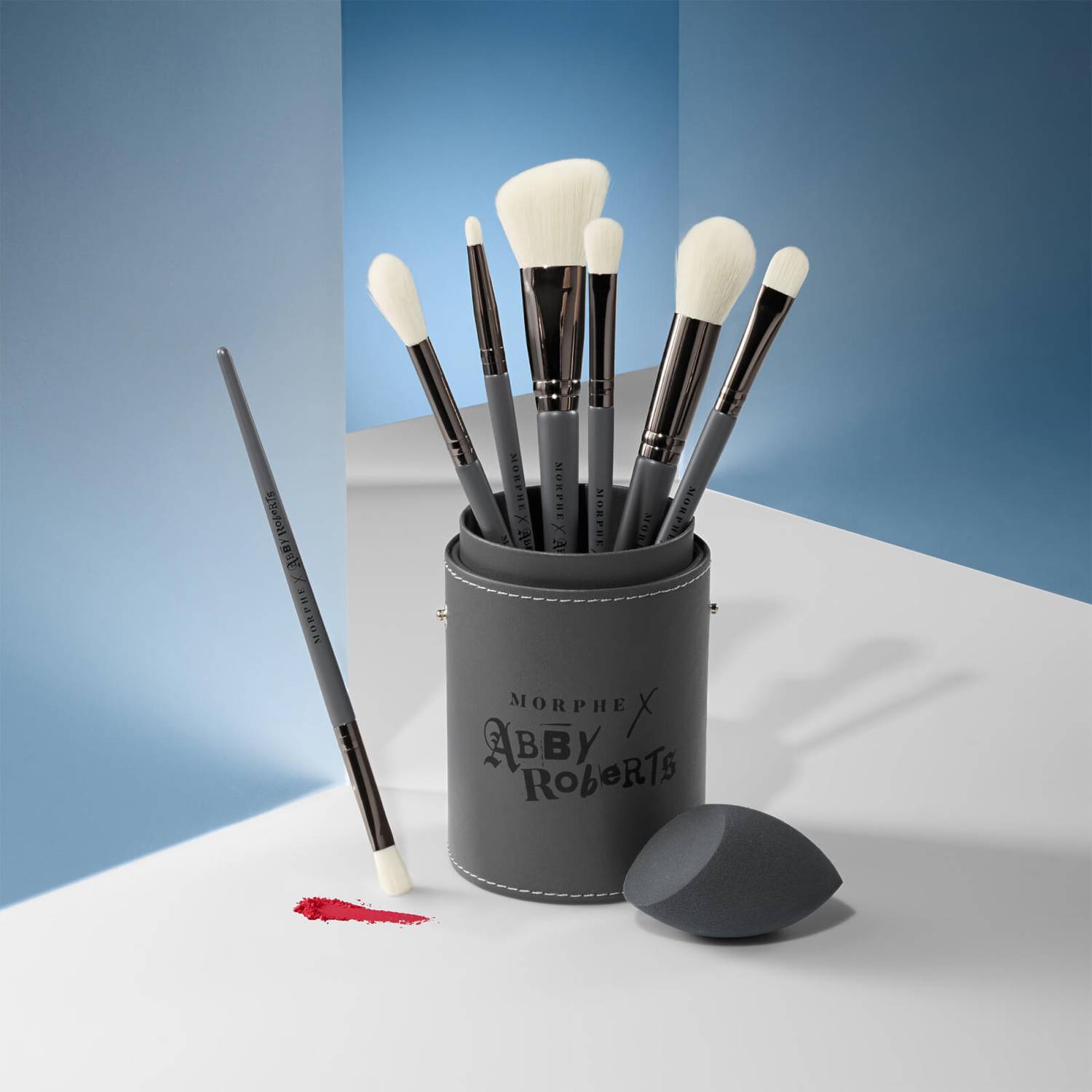 Morphe X Abby Roberts 6 Piece Essential Brush Set and Tubby