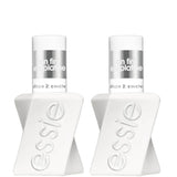Essie Gel Nail Polish Gel Couture Top Coat, Duo Set