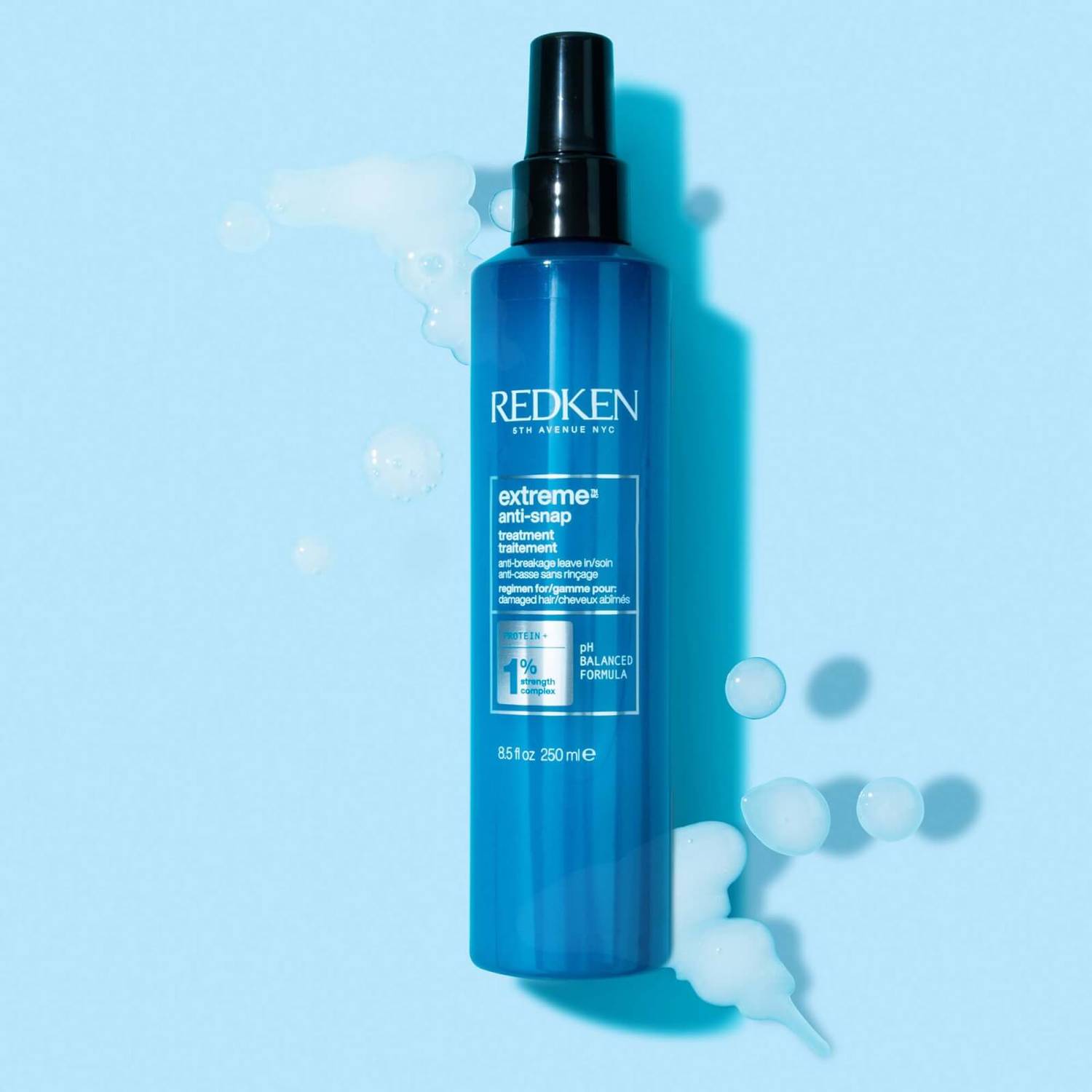 Redken Extreme Shampoo, Conditioner and Anti-Snap Treatment Routine for Damaged Hair