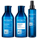 Redken Extreme Shampoo, Conditioner and Anti-Snap Treatment Routine for Damaged Hair