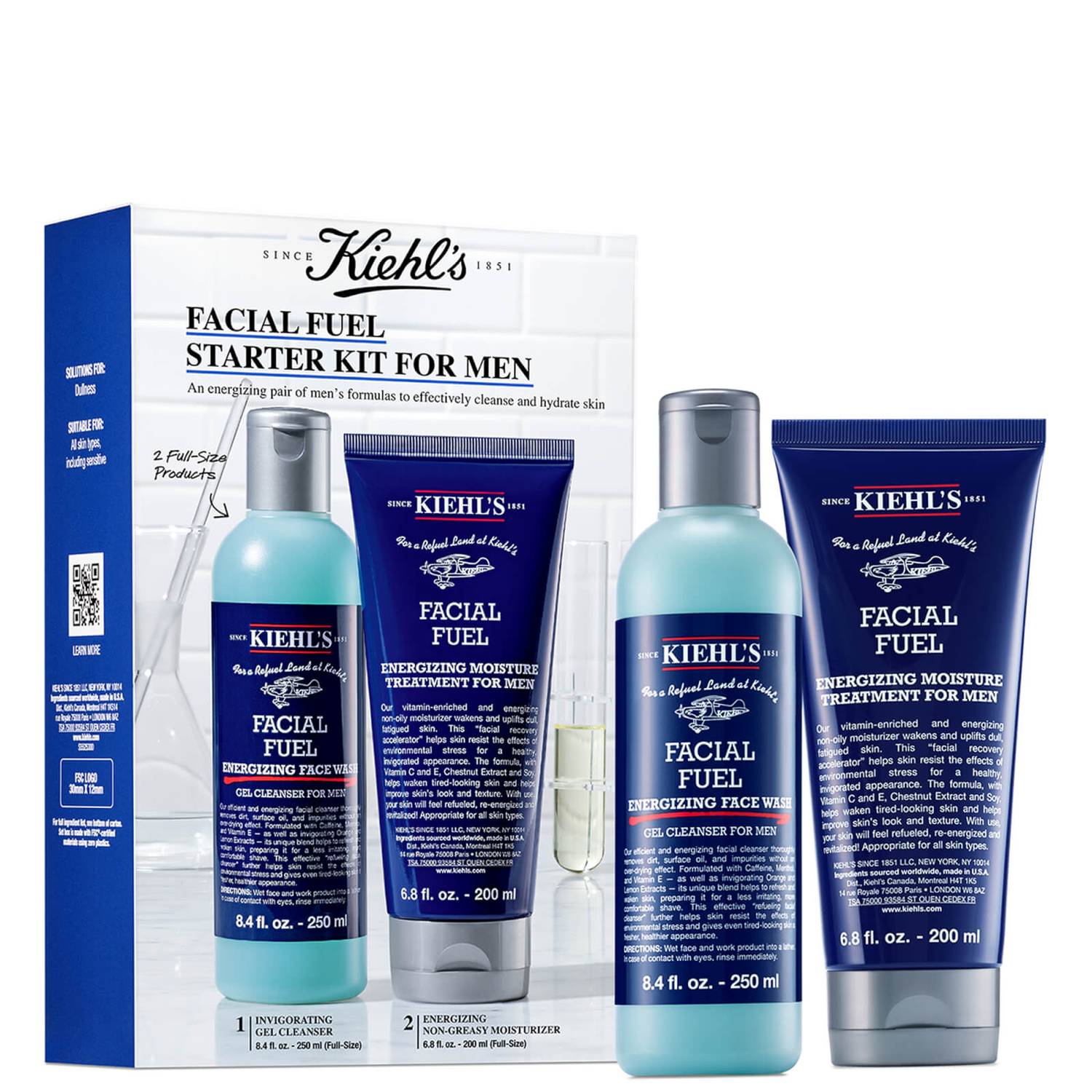 Kiehl's Since 1851 Facial Fuel Starter Kit