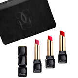 Guerlain Kisskiss Tender Matte Luminous Matte Lipsticks Trio Set