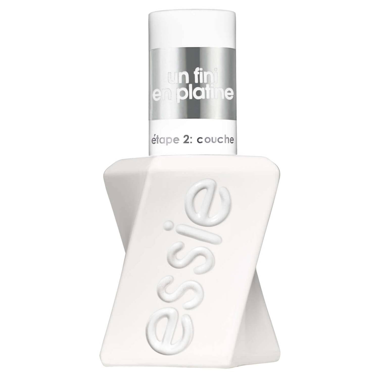 essie Gel Couture Rock The Runway and Clear Topcoat Nail Polish Duo