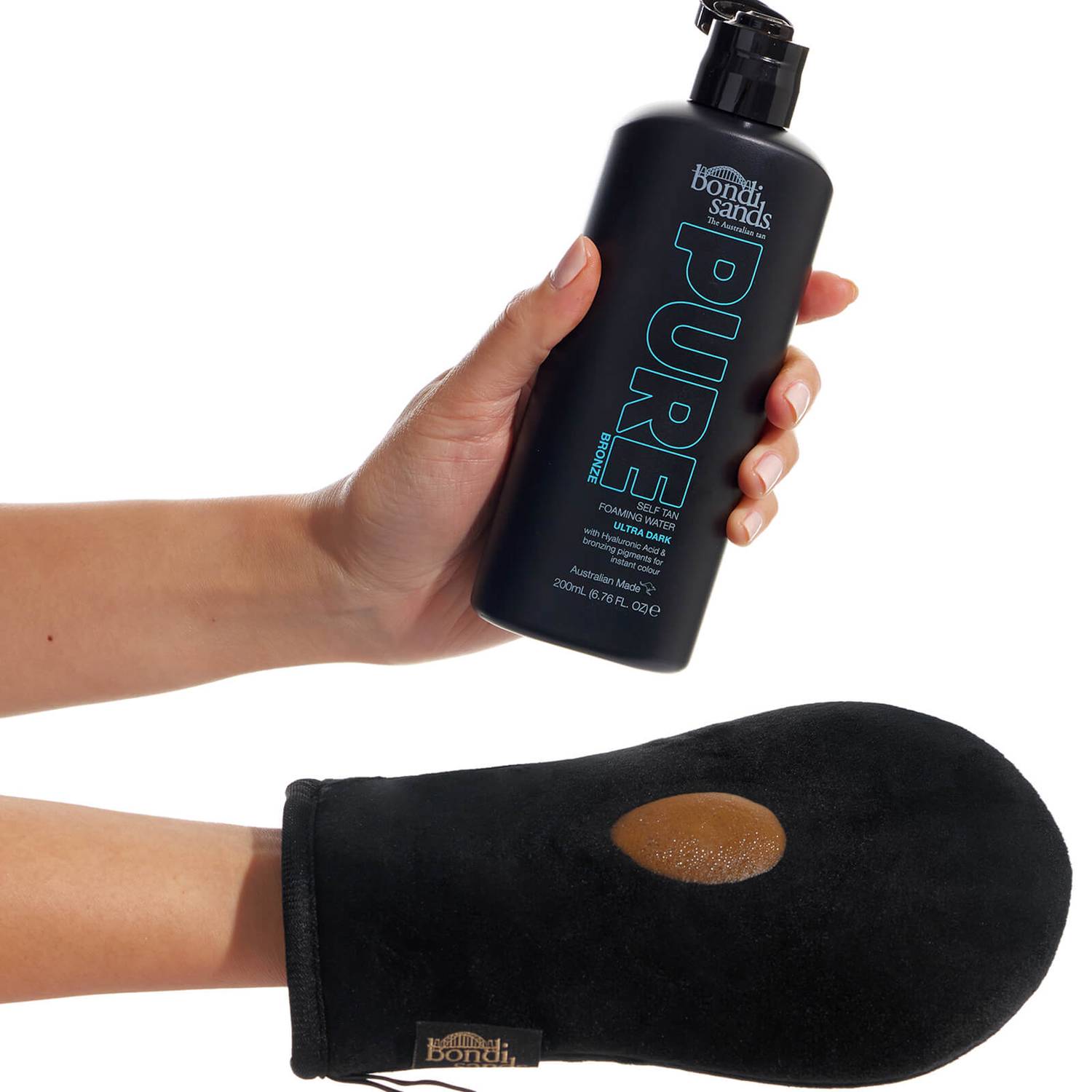 Bondi Sands Pure Bronze Ultra Dark Self Tan Foaming Water 200ml