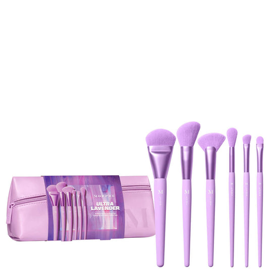 Morphe Ultralavender 6-Piece Face and Eye Brush Set