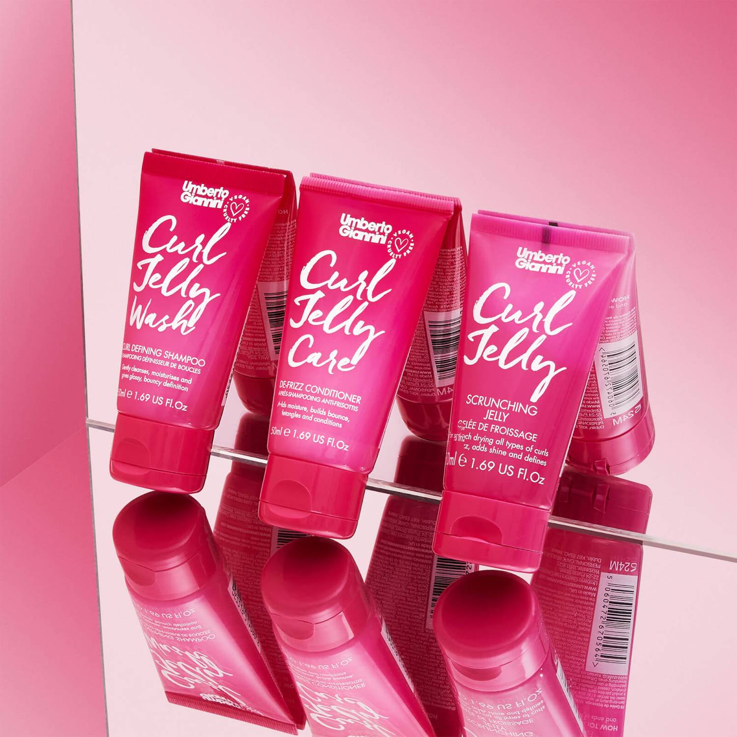 Umberto Giannini Curl Starter Kit 3 x 50ml