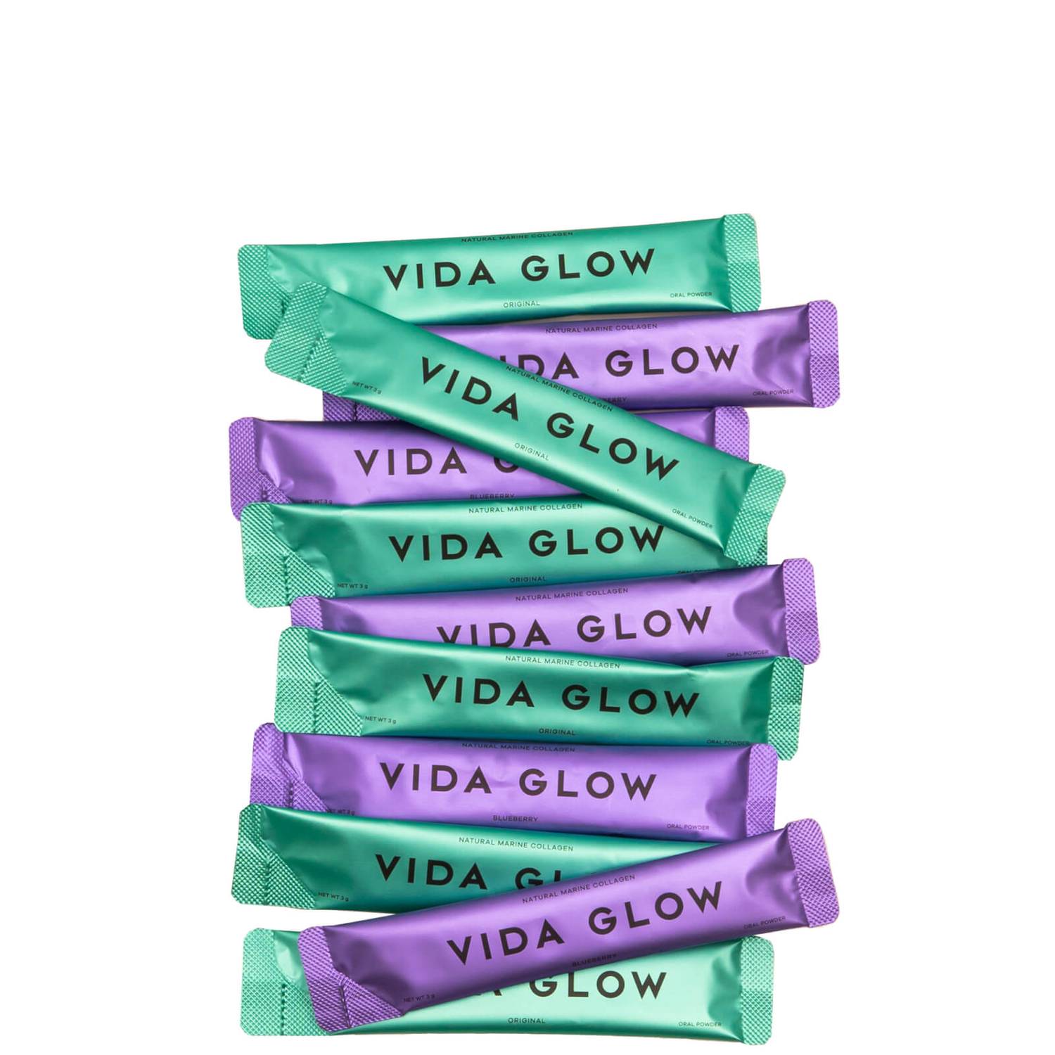 Vida Glow Mixed Natural Marine Collagen - 14 Servings