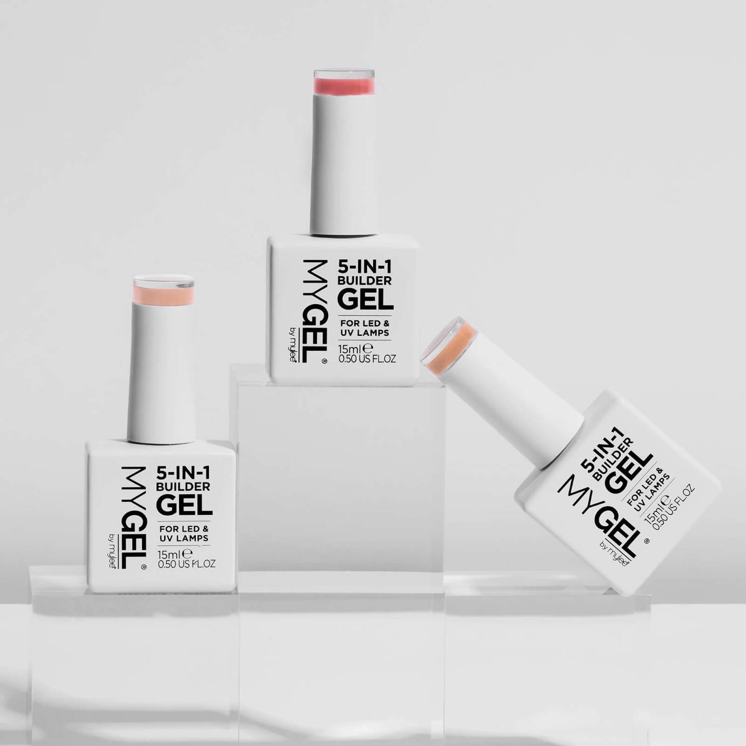 Mylee 5 in 1 Builder Gel Trio - Au Natural