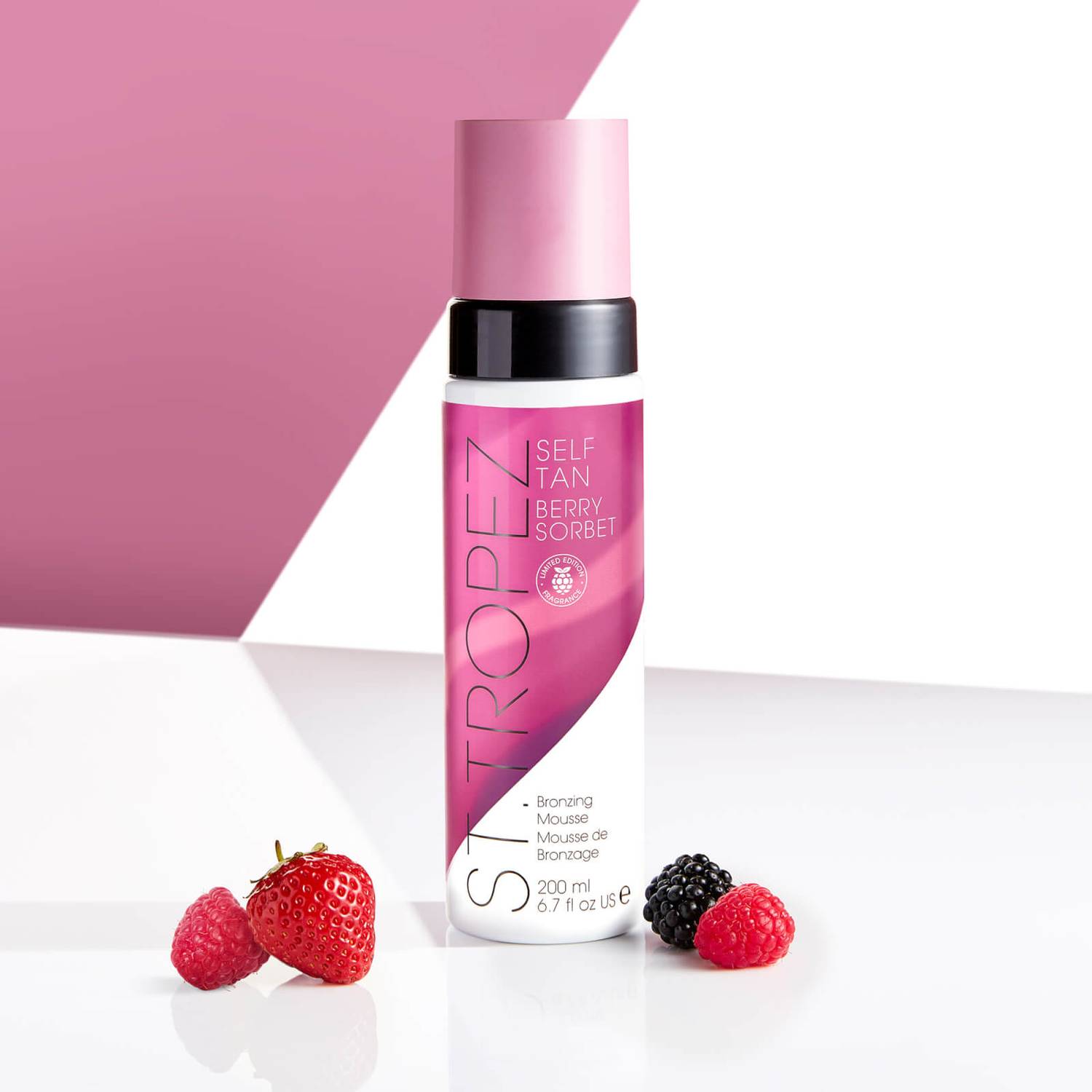 St. Tropez Self Tan Berry Sorbet Mousse 200ml