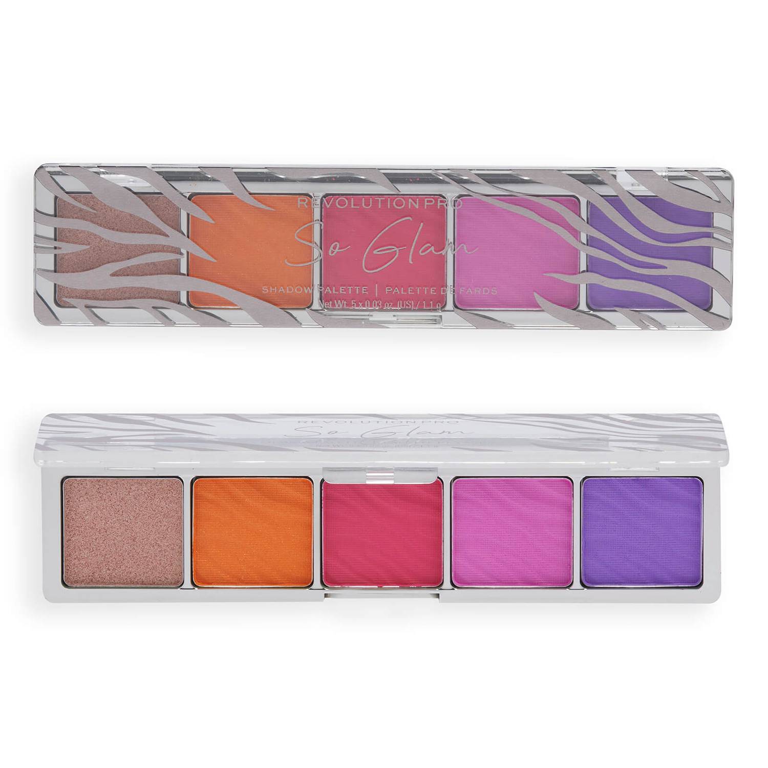 Revolution Pro Glam Palette Smokey Zebra