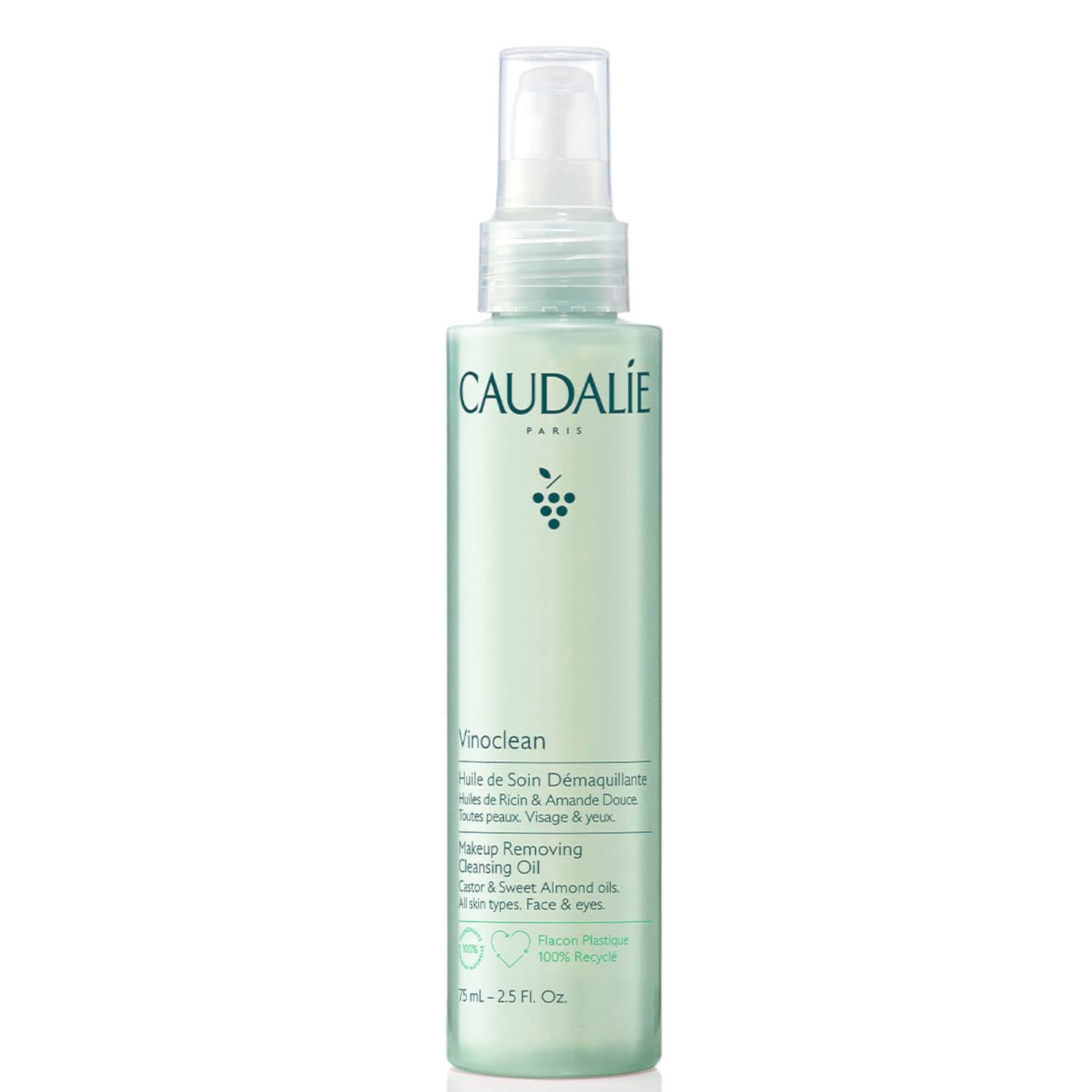 Caudalie Vinoclean Makeup Removing Cleansing Oil 75ml