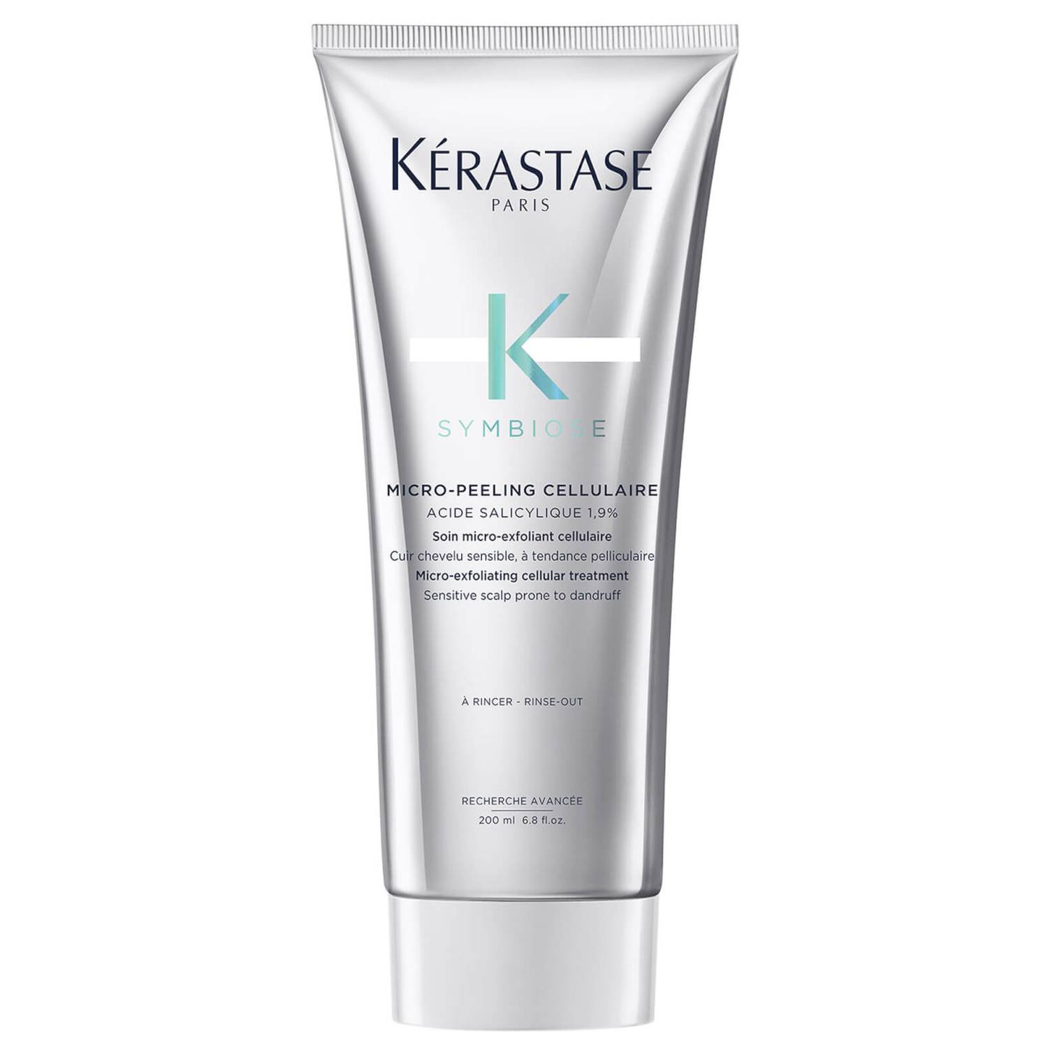 Kérastase Symbiose Micro-Exfoliating Cellular Treatment, For Sensitive Scalp Prone To Dandruff, 200ml