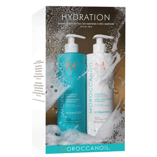 Moroccanoil Hydrating Shampoo and Conditioner 500ml Duo (Worth £71.40)