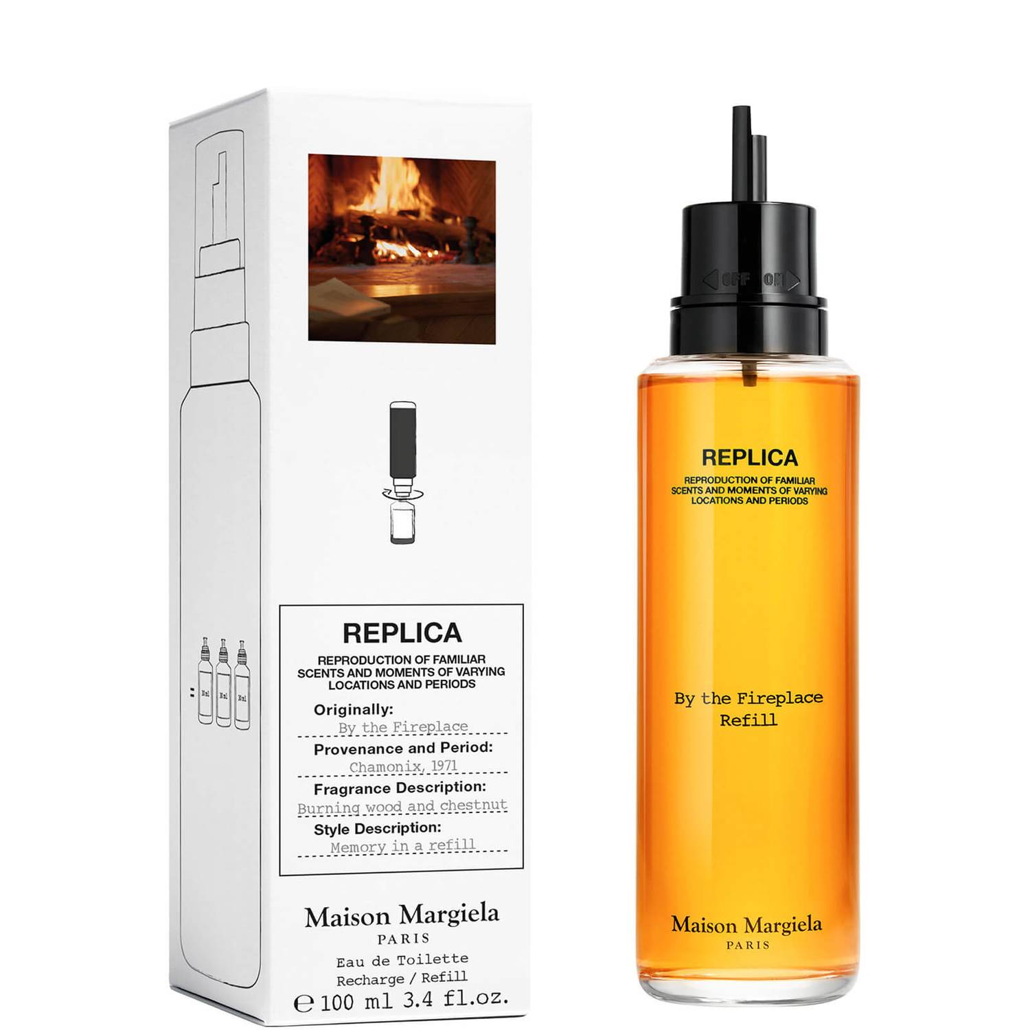 Maison Margiela Replica By The Fireplace Eau de Toilette 100ml Refill