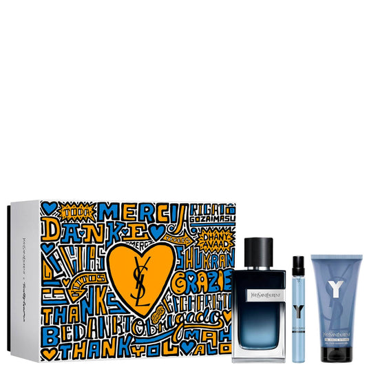 YSL Y Eau De Parfum 100ml Trio Gift Set