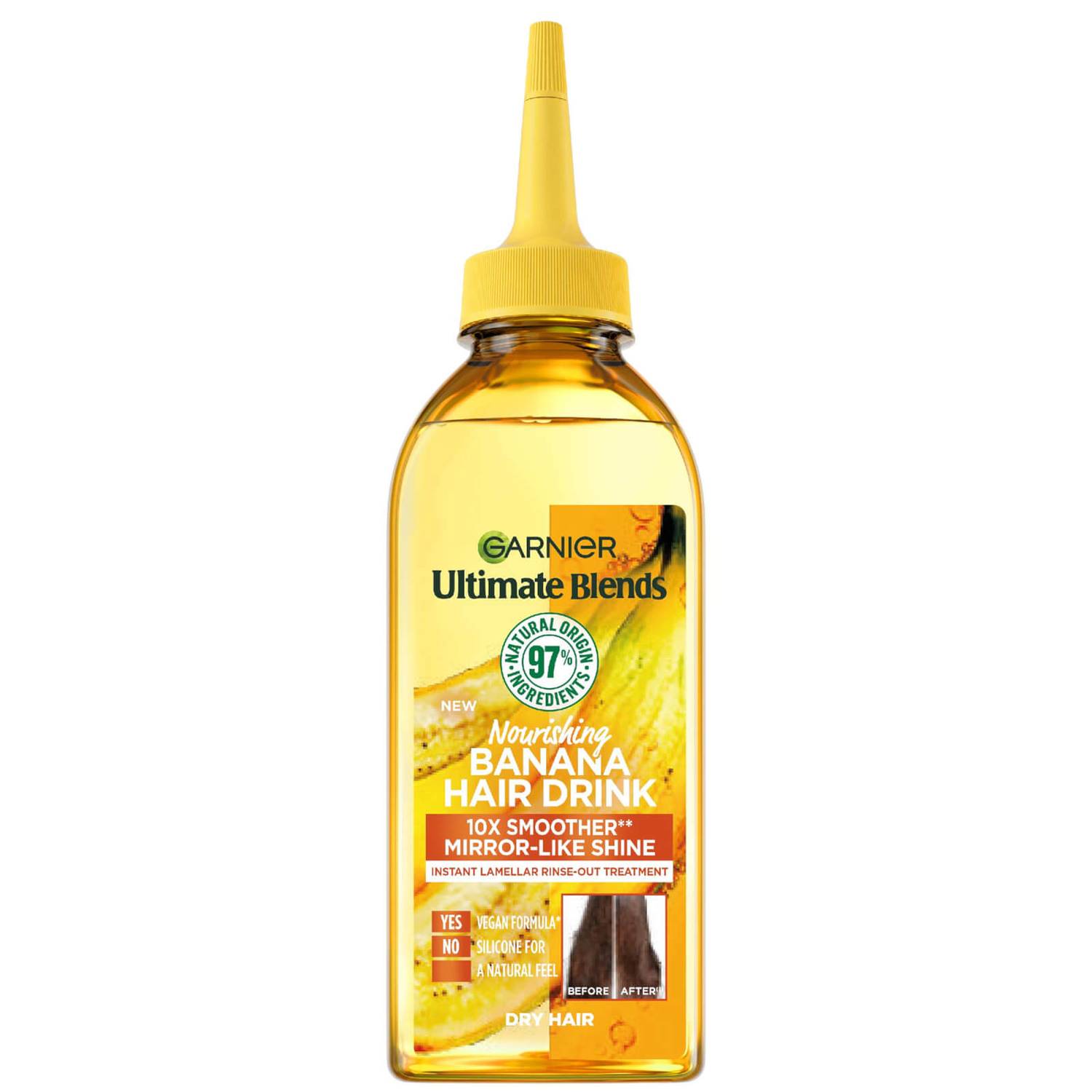 Garnier Ultimate Blends Nourishing Banana Hair Drink Liquid Conditioner for Dry Hair 200ml