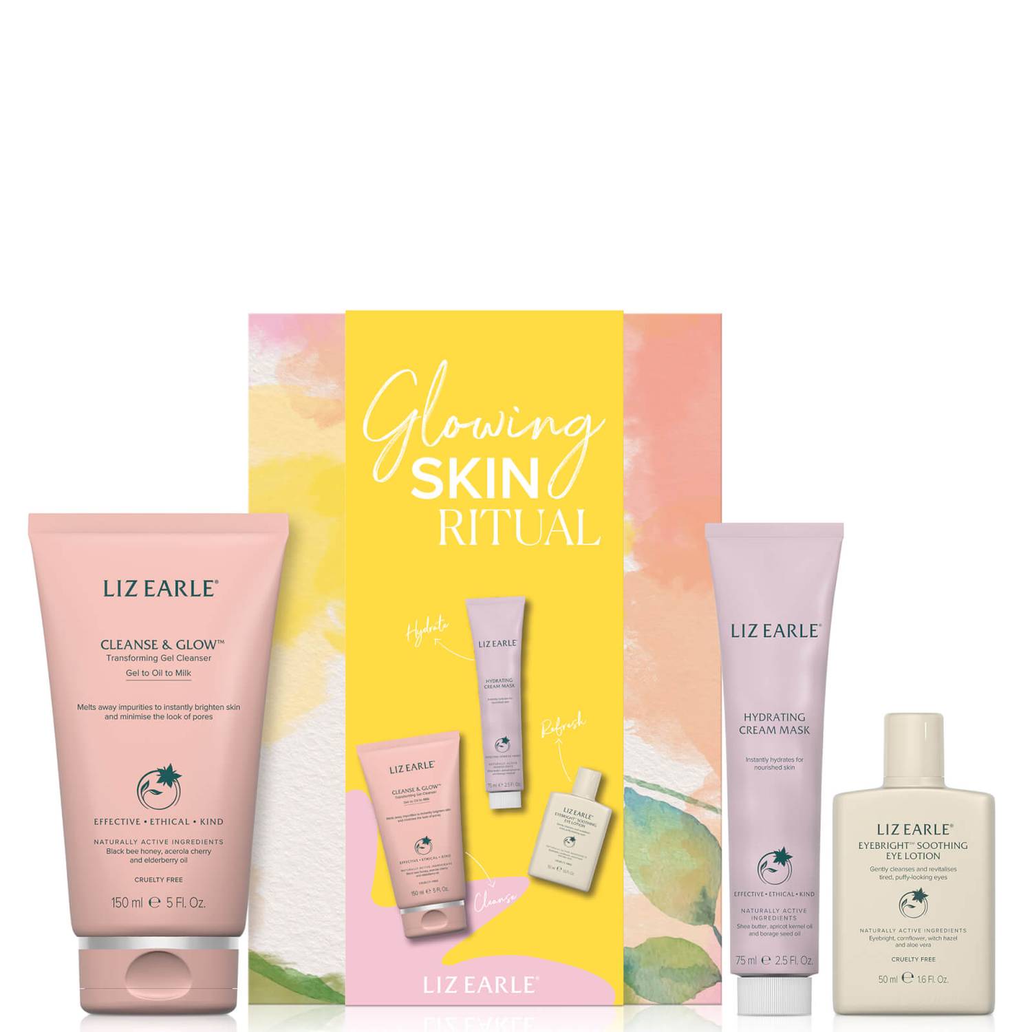 Liz Earle Spring Gift Glowing Skin Ritual Set