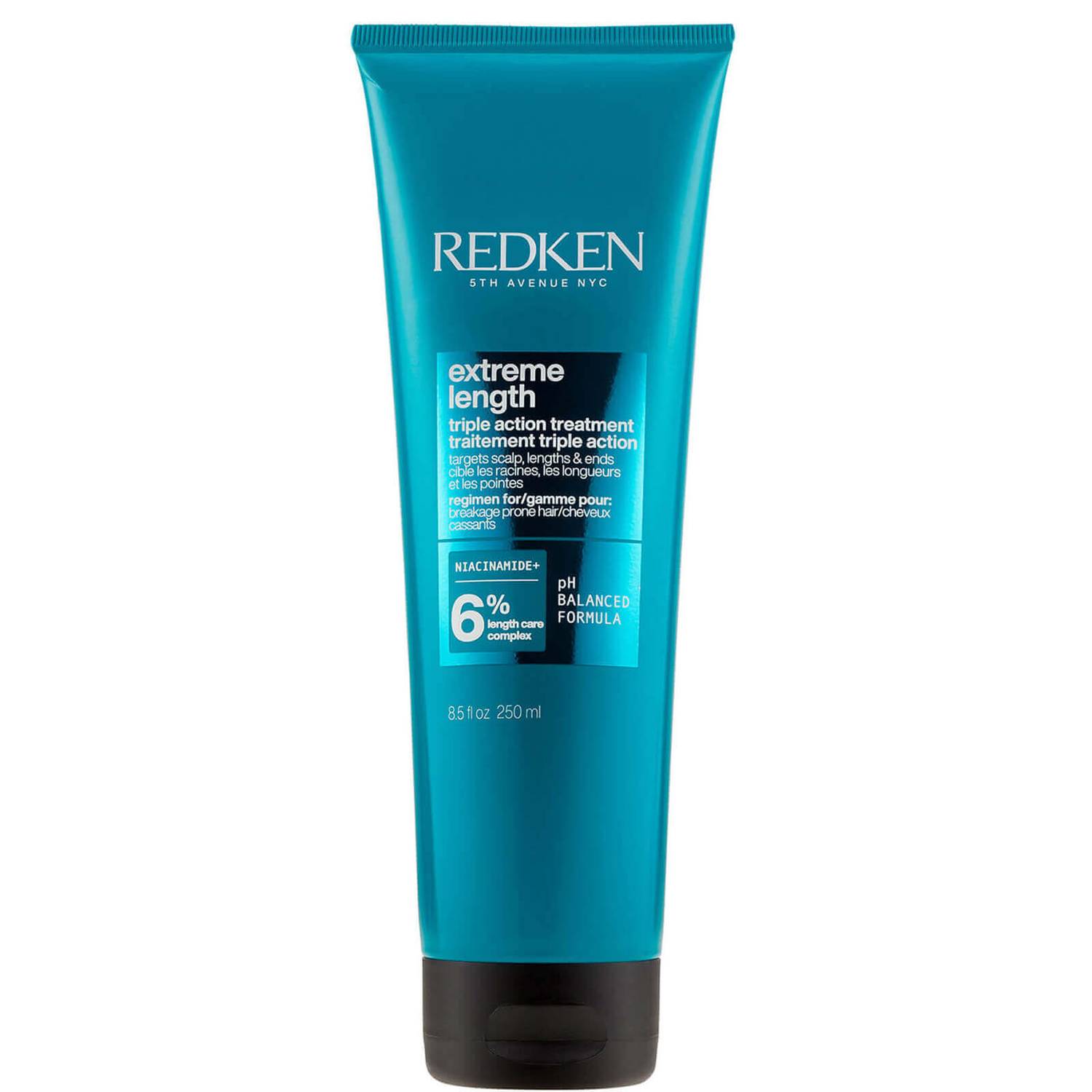 Redken Extreme Length Shampoo, Conditioner and Triple Action Treatment Mask Trio Bundle