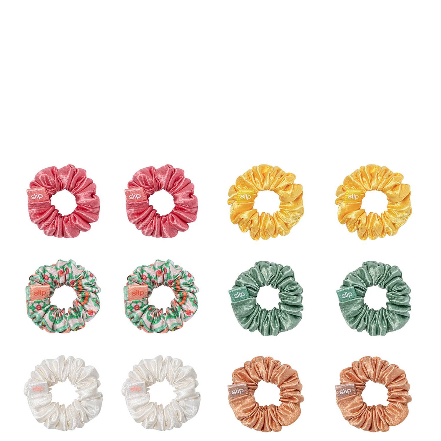 Slip Pure Silk Minnie Scrunchies - Italian Summer