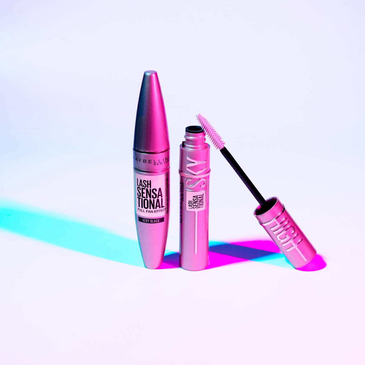 Maybelline Lash Sensational Mascara and Sky High Mascara Bundle