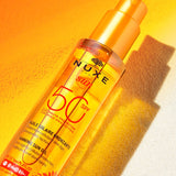 NUXE Tanning Sun Oil High Protection SPF50 face and body 150 ml