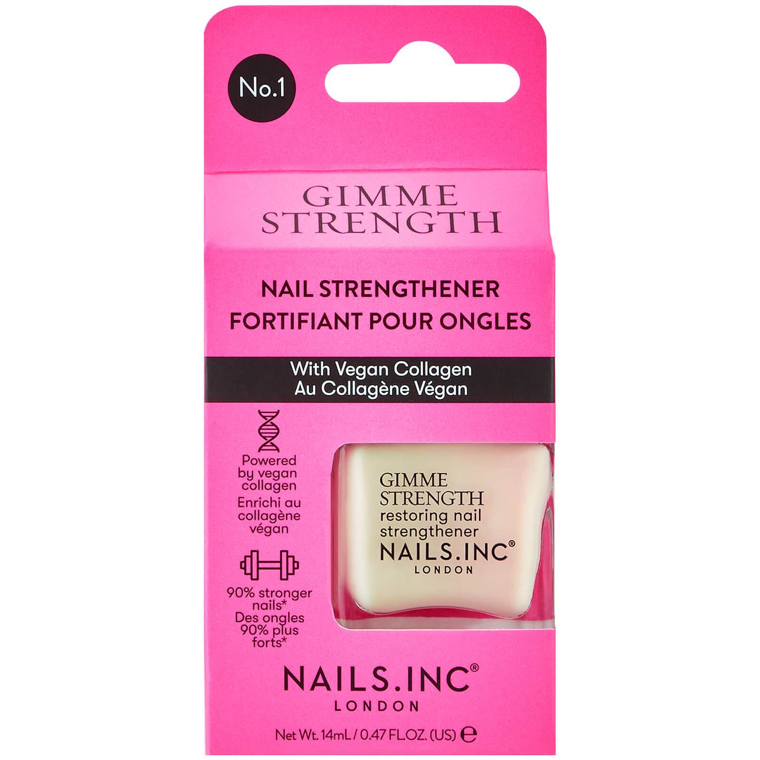 nails inc. Gimme Strength Nail Strengthener 14ml