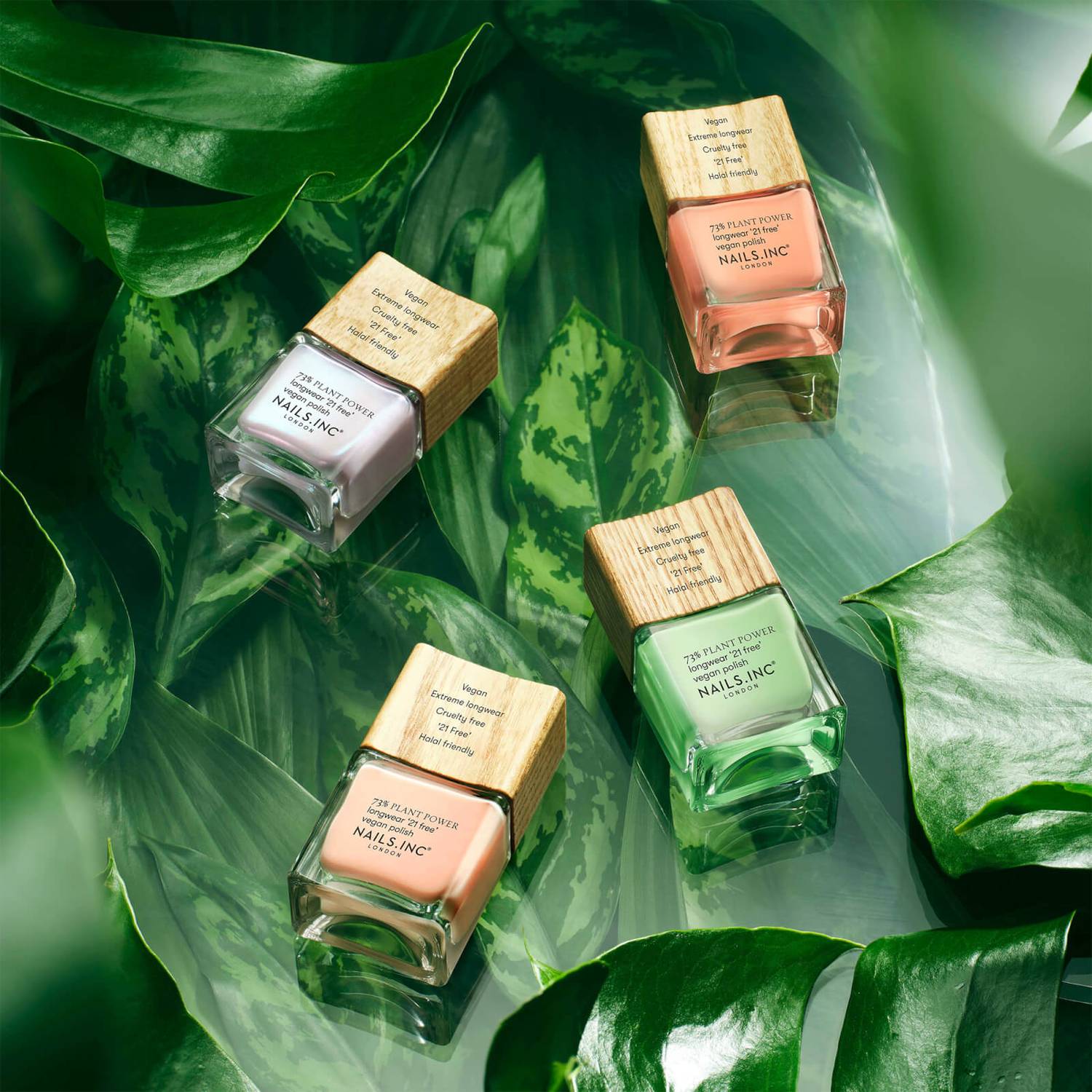 nails inc. Plant Power Nail Polish - In My O-Zone