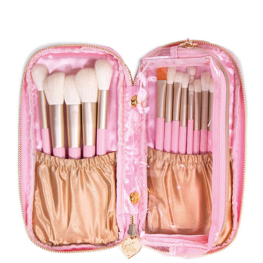 Doll Beauty 15 Piece Synthetic Goat Hair Brush Set