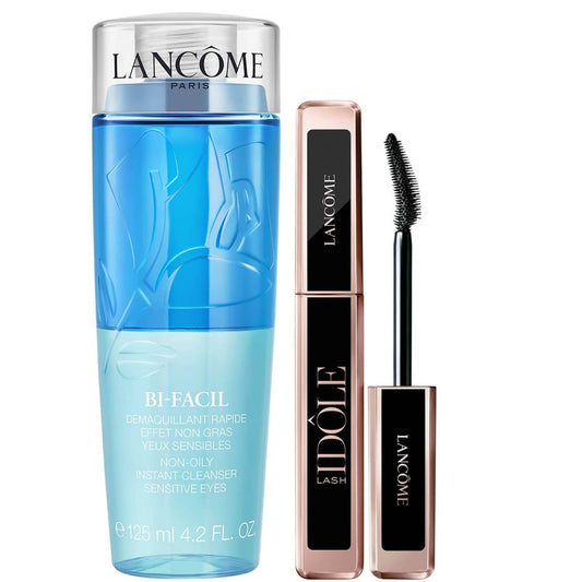 Lancôme Lash Idole and Bi-Facil Makeup Remover Routine