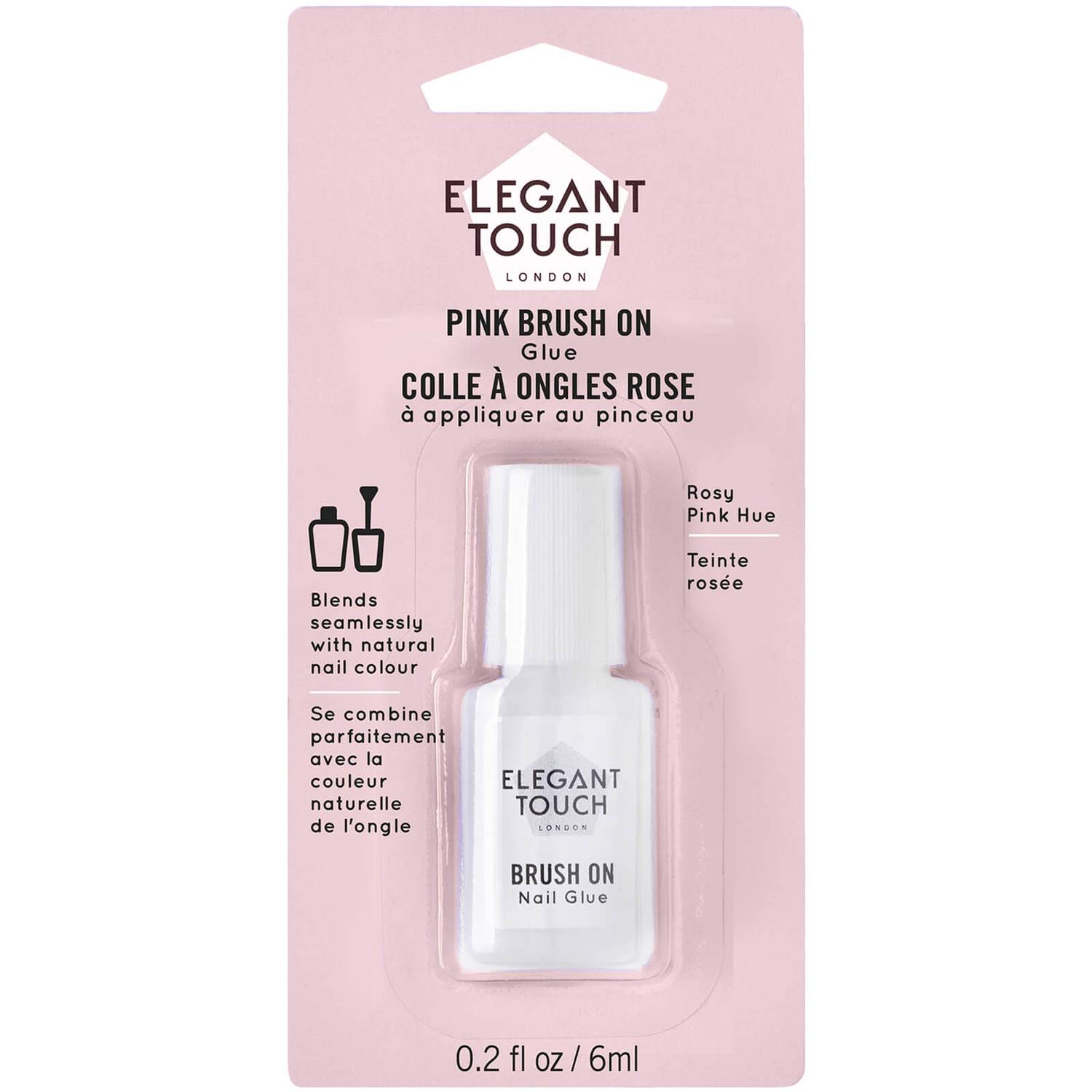 Elegant Touch Pink Glue 6ml