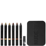 NUDESTIX Nude Earth 6 Piece Eye Kit (Worth £126.00)