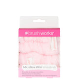 Brushworks Microfibre Wrist Wash Bands - 2 Pack