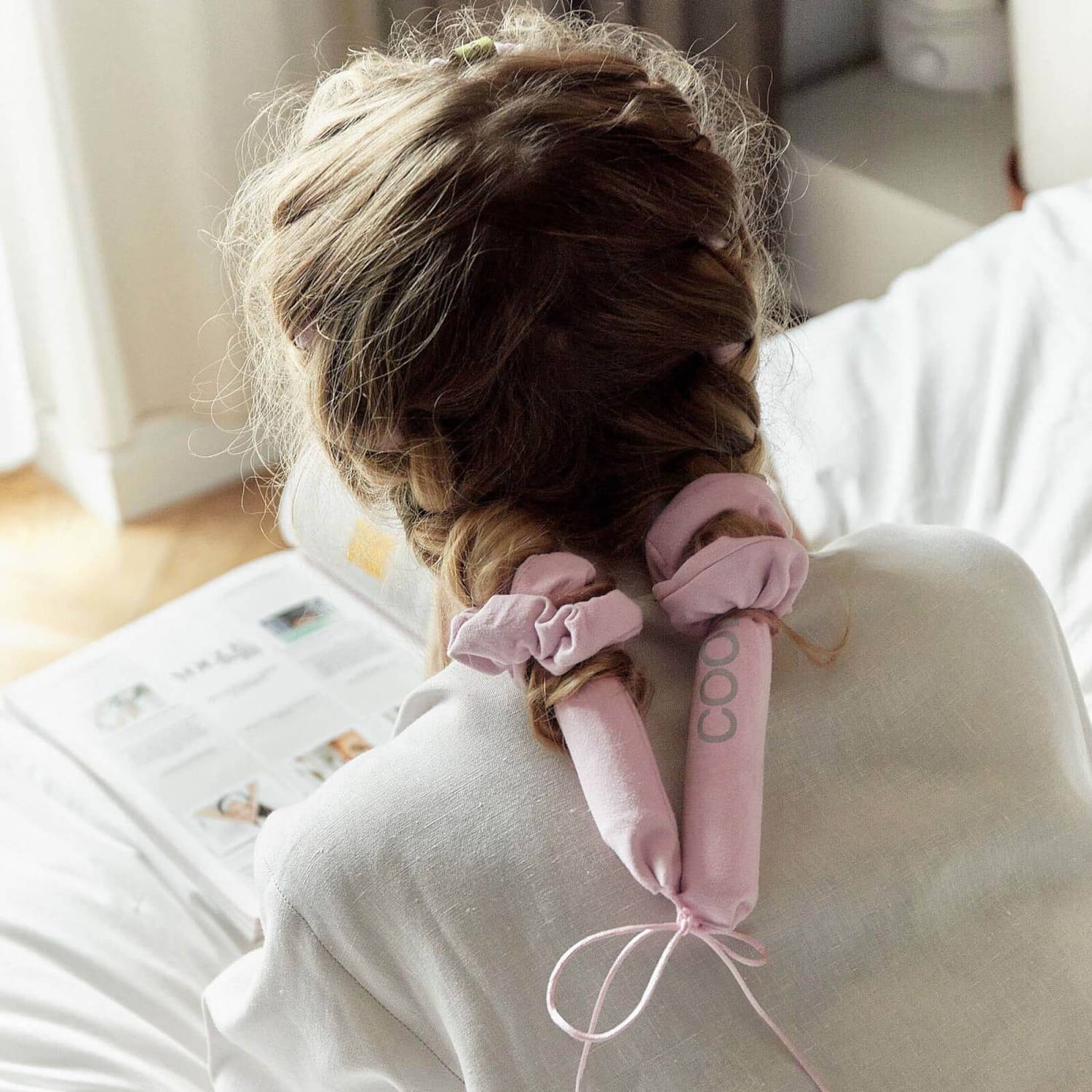 GLOV Coolcurl Heatless Hair Curler - Pink