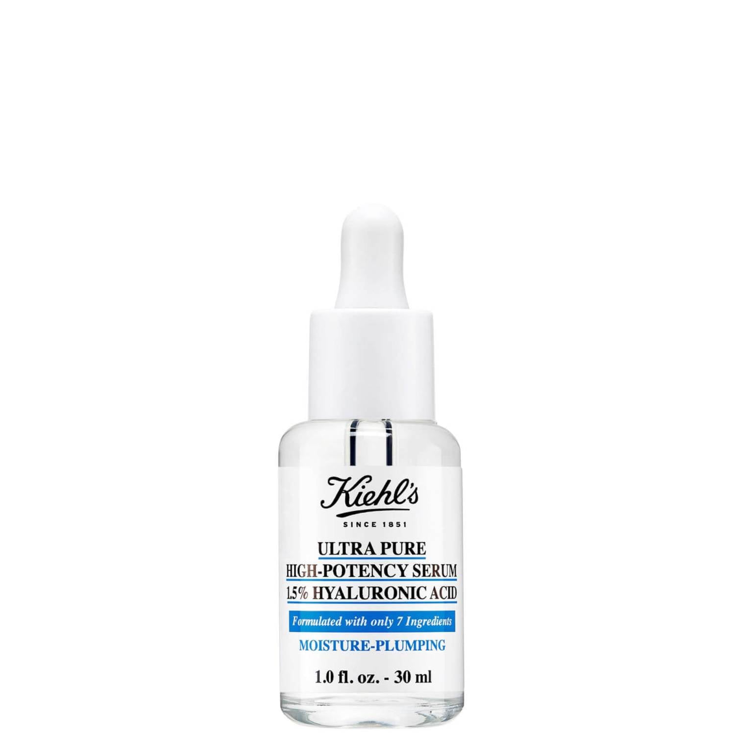 Kiehl's Ultra Pure 1.5% Hyaluronic Acid Moisture Plumping High-Potency Serum 30ml