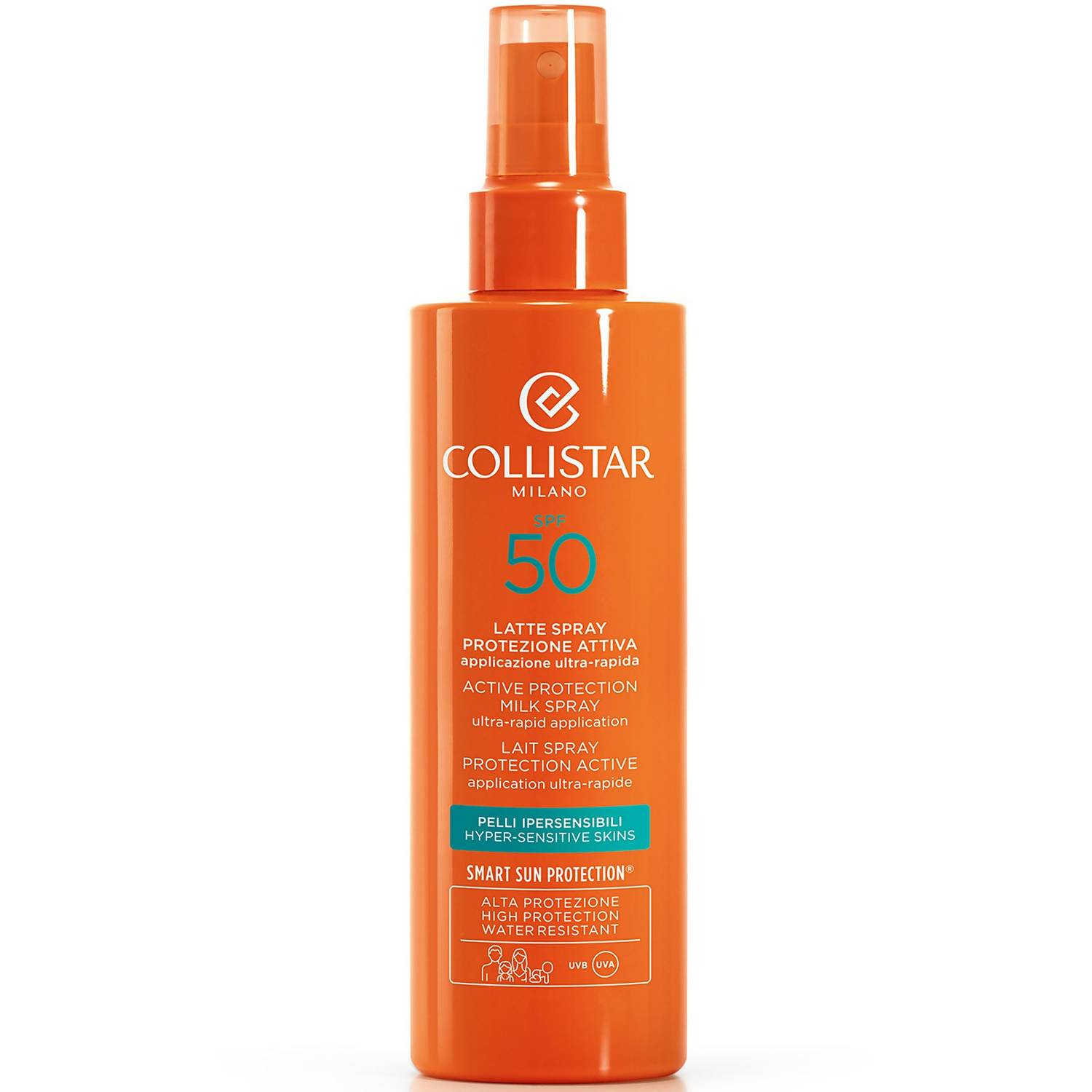 Collistar Active Protection Milk Spray Hyper-Sensitive Skins SPF 50 200ml