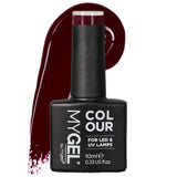 Mylee Black Convex Curing Lamp Kit with Gel Nail Polish Essentials Set