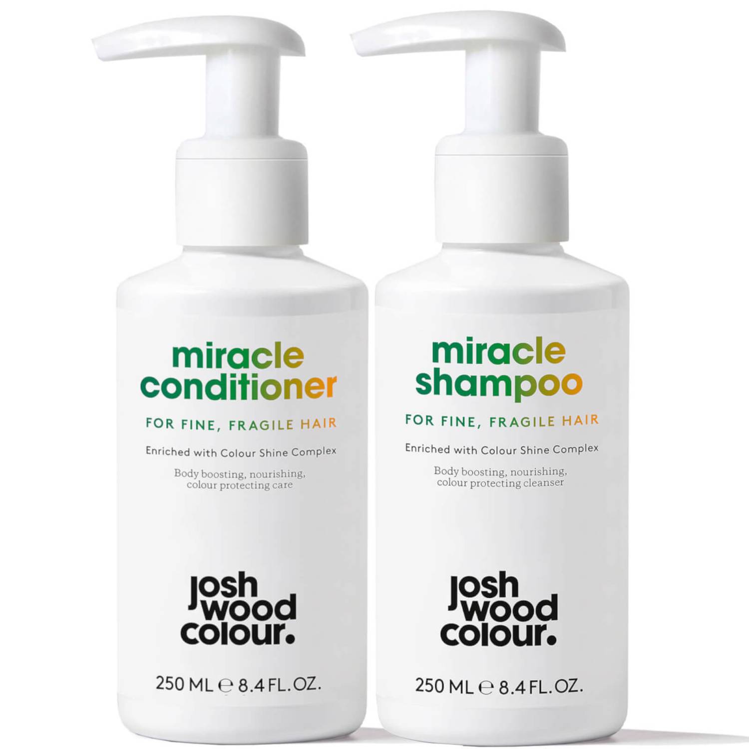 Josh Wood Colour Fine and Fragile Shampoo and Conditioner Bundle (Worth £30.00)