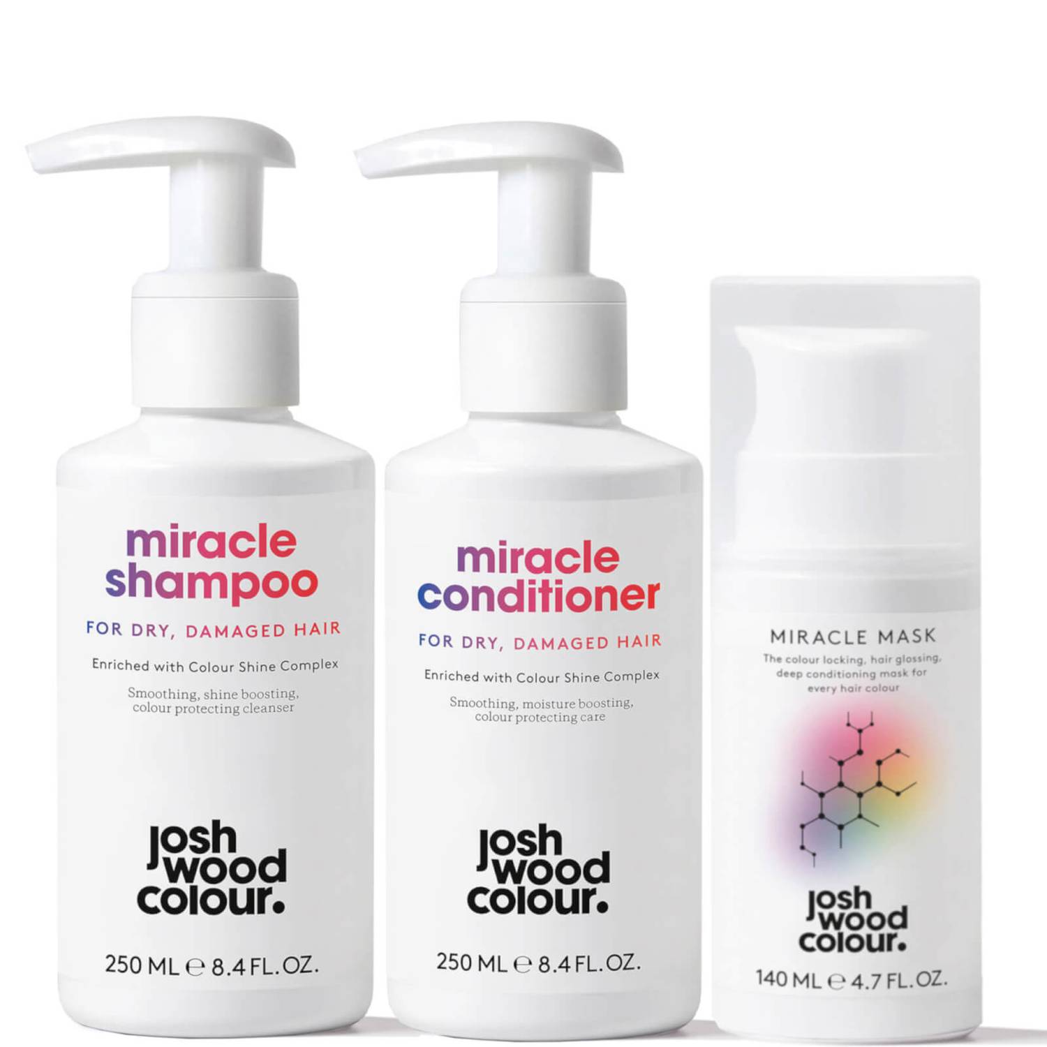 Josh Wood Colour Dry and Damaged Ultimate Care Bundle