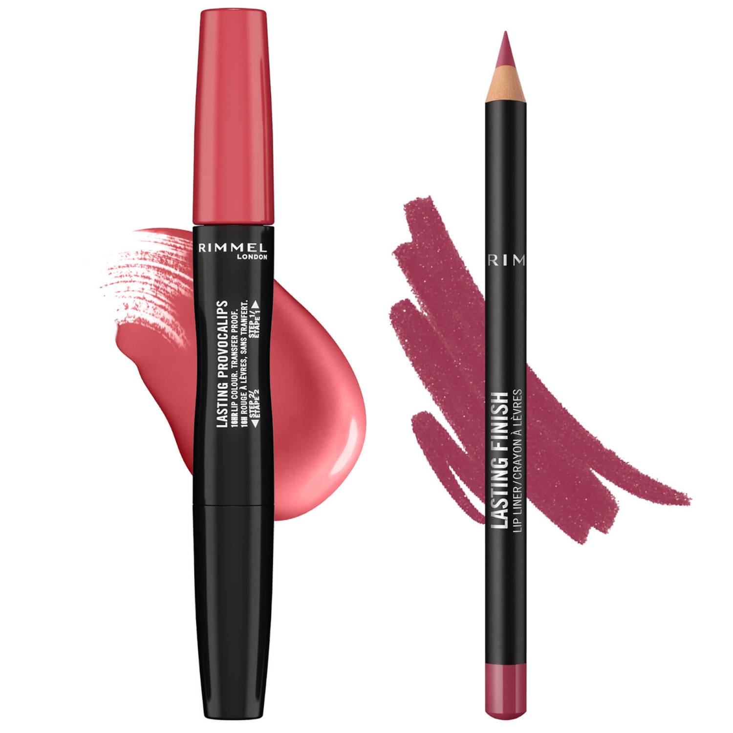 Rimmel London x Olivia Neill Exclusive Lip Kit - Mauve (Worth £13.98)