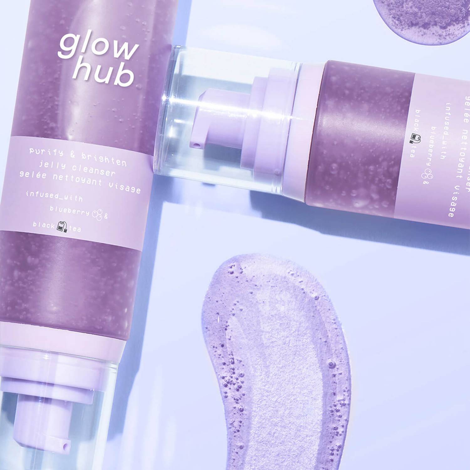 Glow Hub Purify and Brighten Jelly Cleanser 120ml