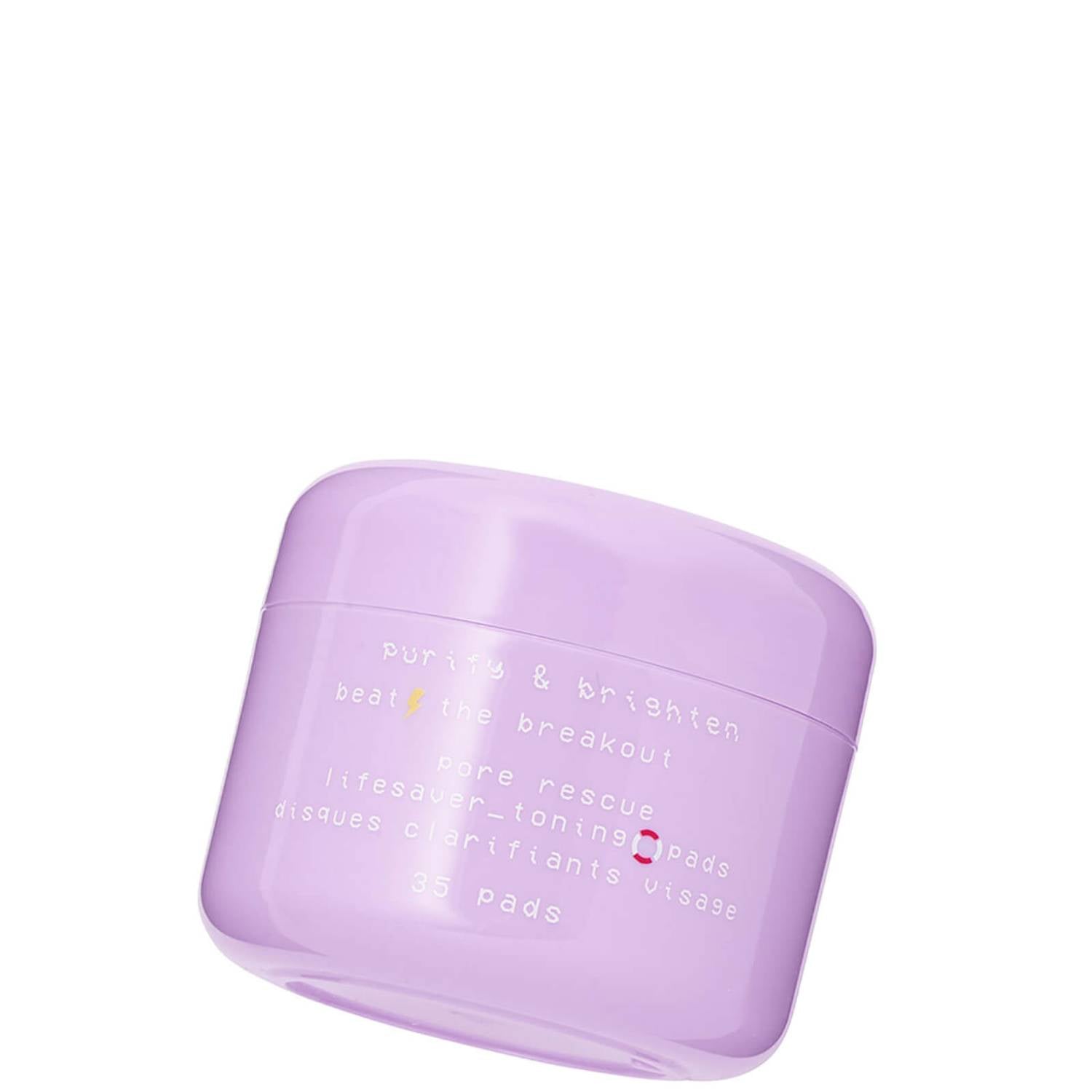 Glow Hub Purify and Brighten Pore Rescue Lifesaver Toning Pads 35g