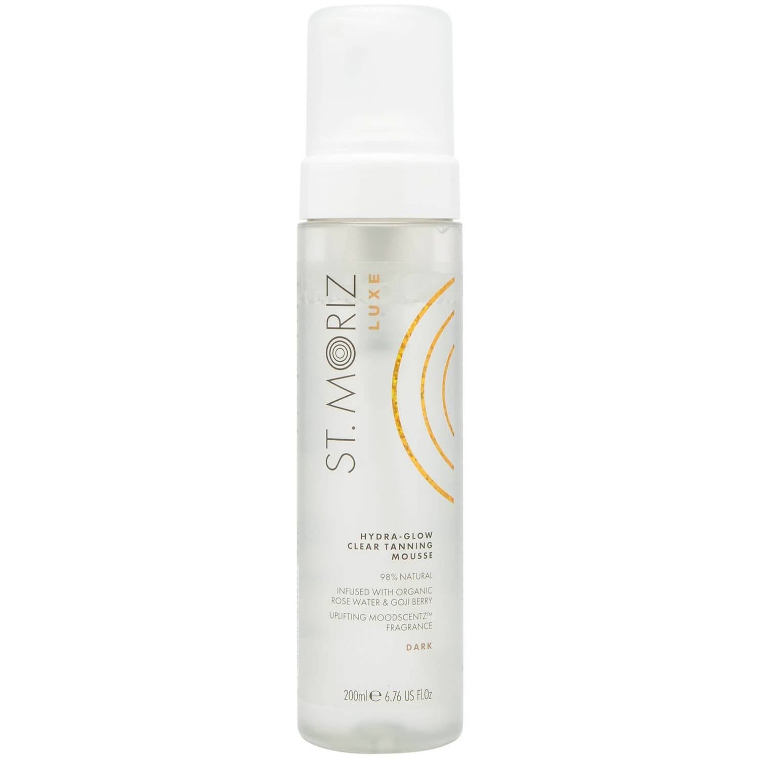 St. Moriz Luxe Hydra-Glow Clear Tanning Mousse - Dark 200ml