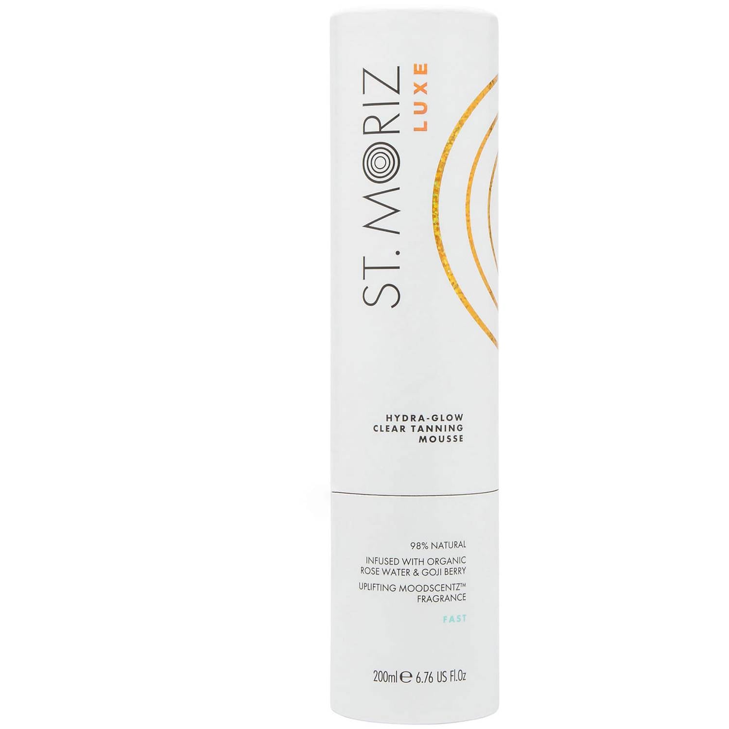 St. Moriz Luxe Hydra-Glow Clear Tanning Mousse - Fast 200ml